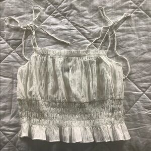 Kendall&Kylie Smocked Cami top